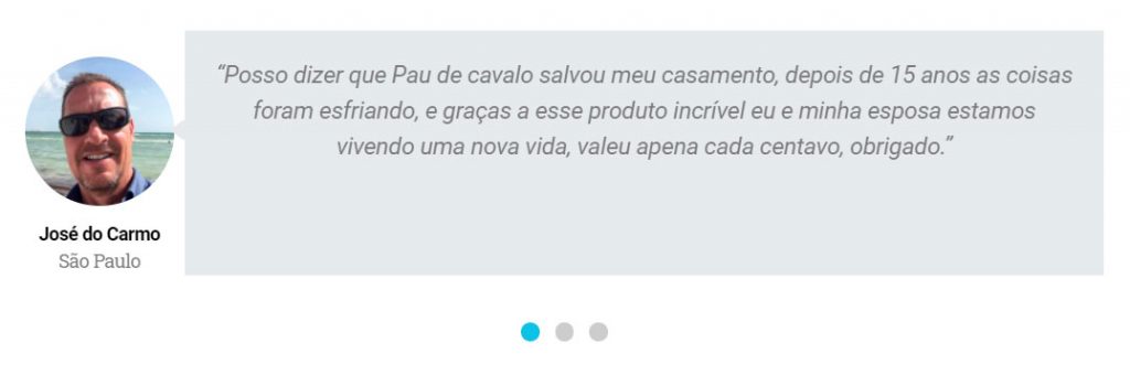 Depoimento 1 - Pau de Cavalo Cápsulas